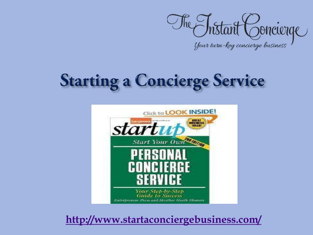 starting a concierge service n.