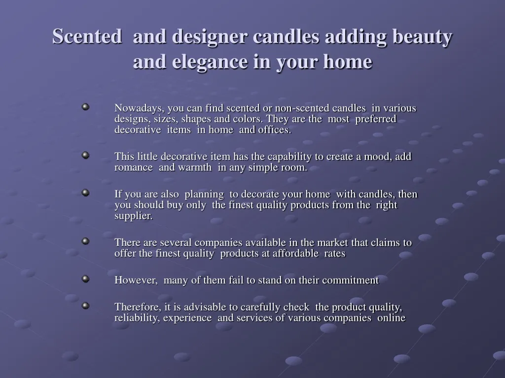 scented and designer candles adding beauty and elegance in your home n.