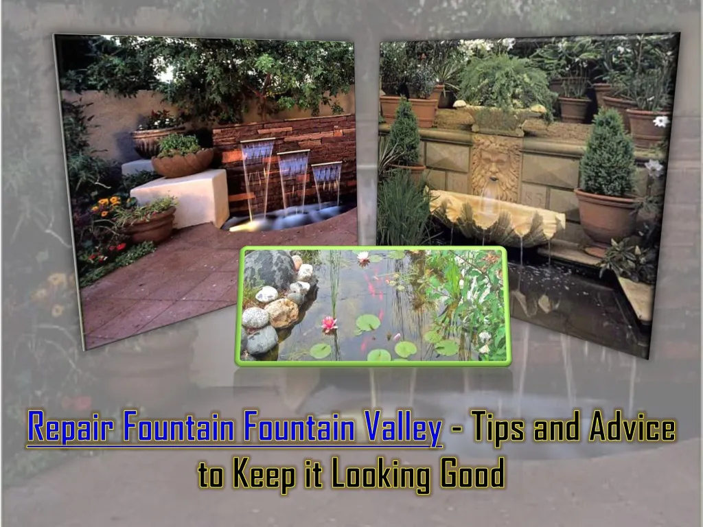 repair fountain fountain valley tips and advice n.