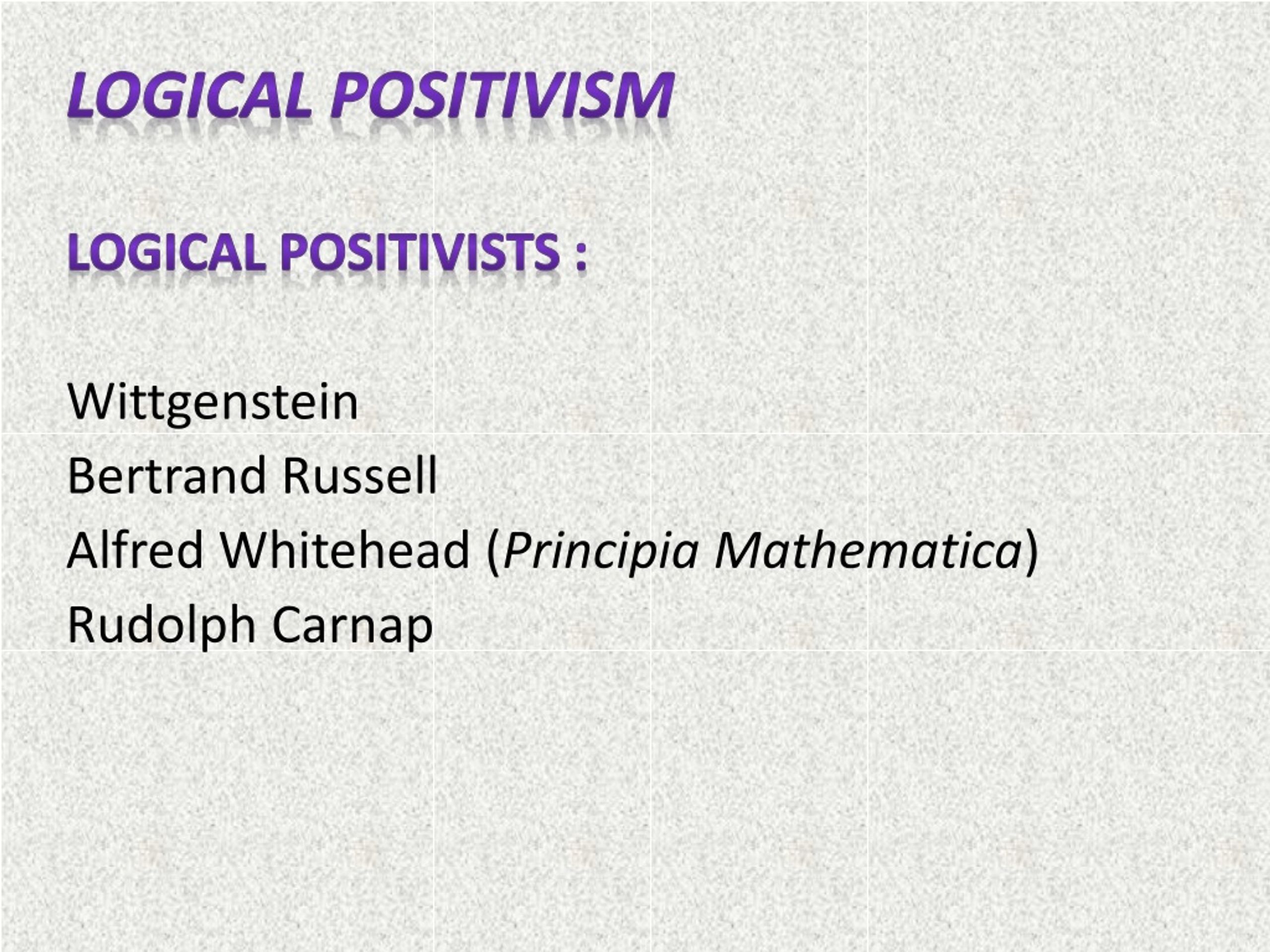 ayer logical positivism