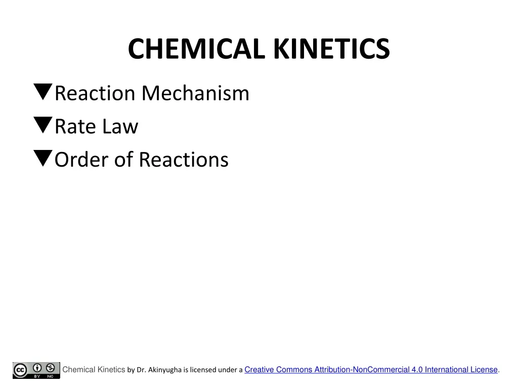 Ppt Chemical Kinetics Powerpoint Presentation Free Download Id 5609537