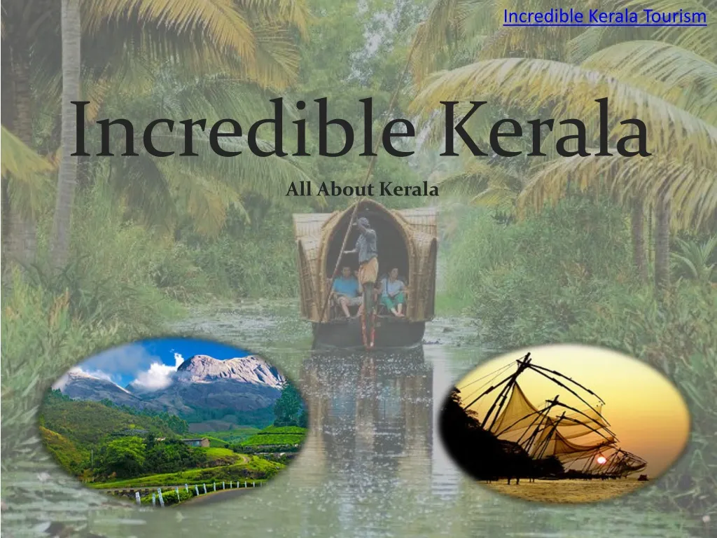 incredible kerala tourism n.