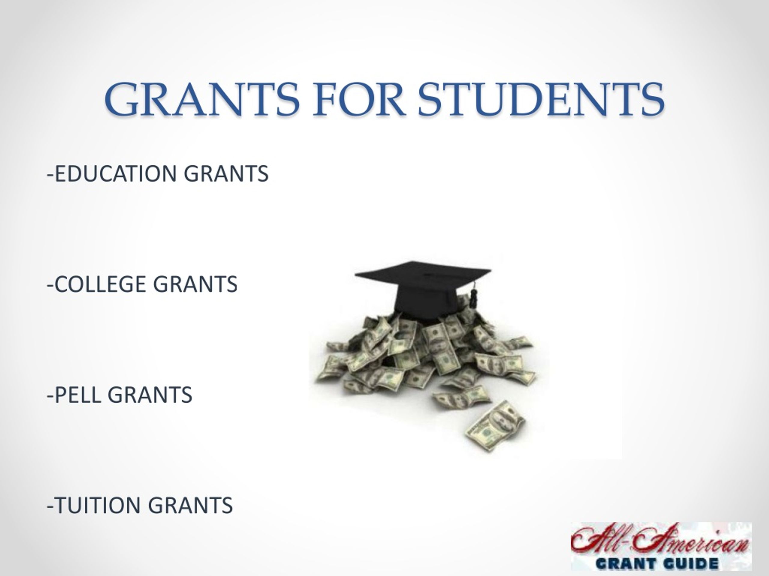 PPT Types Of Government And Federal Grants PowerPoint Presentation 