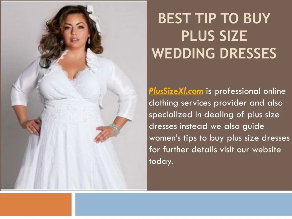 best tip to buy plus size wedding dresses n.