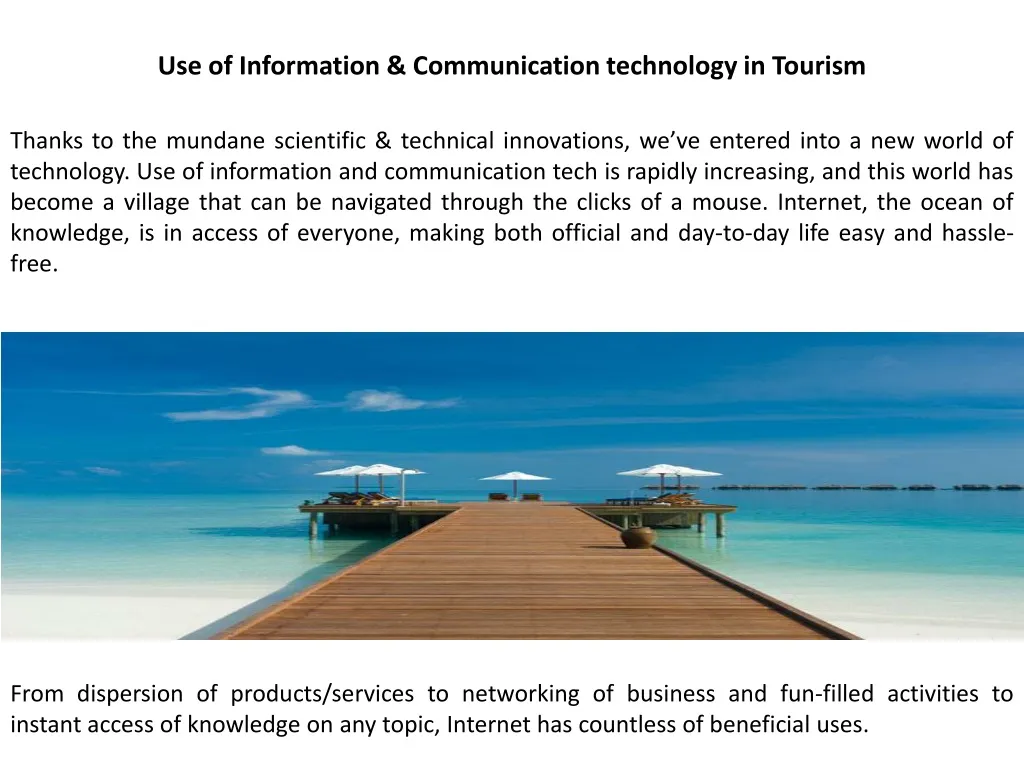 use of information communication technology n.