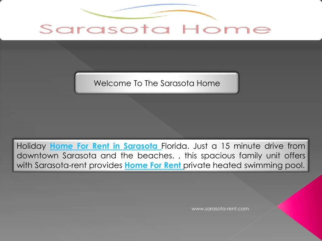 welcome to the sarasota home n.