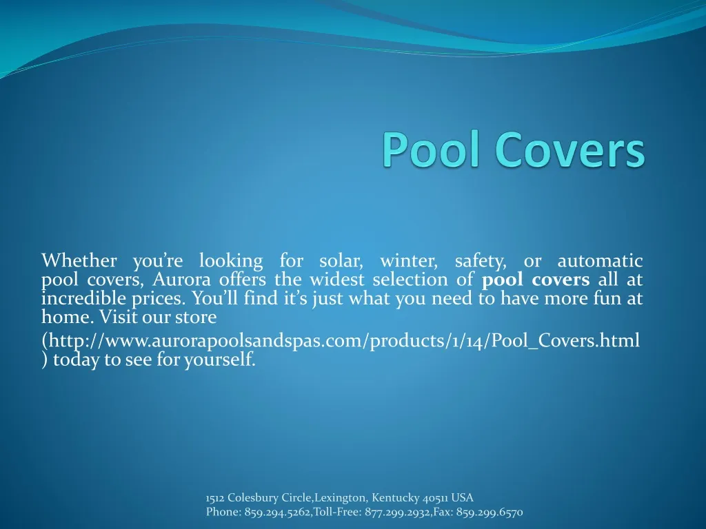 pool covers n.
