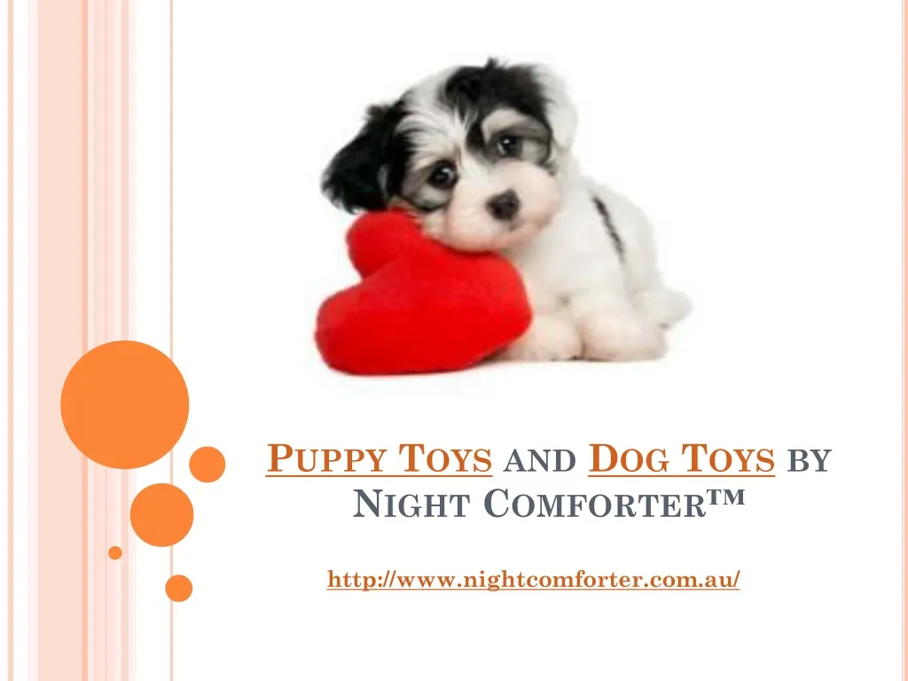 puppy toys and dog toys by night comforter n.
