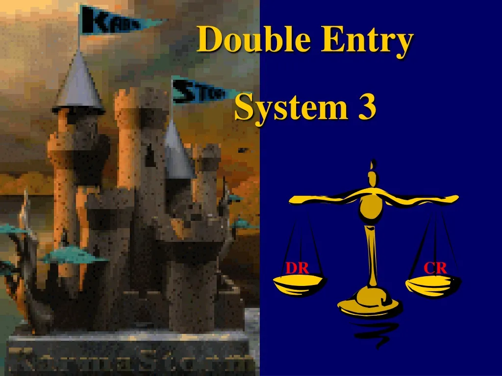 double entry system 3 n.