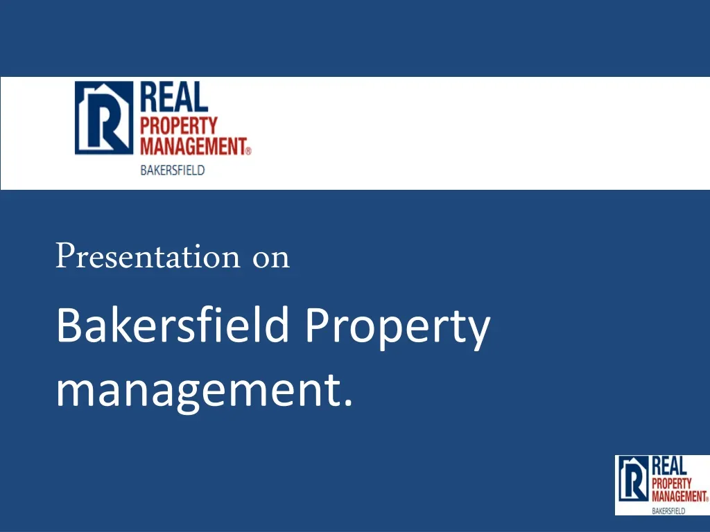 presentation on bakersfield property management n.
