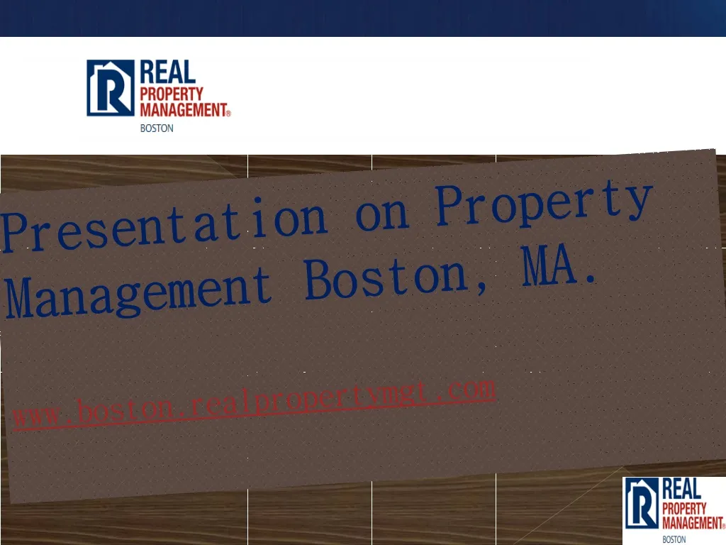 PPT boston property management companies PowerPoint Presentation, free download ID1168339