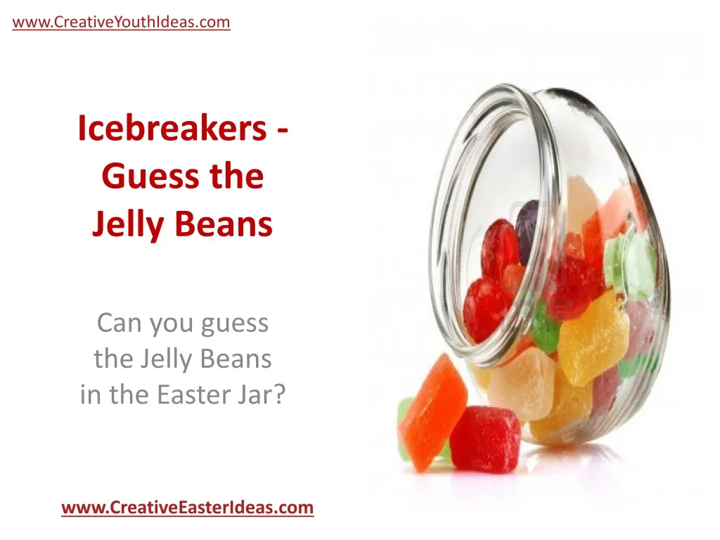 icebreakers guess the jelly beans n.