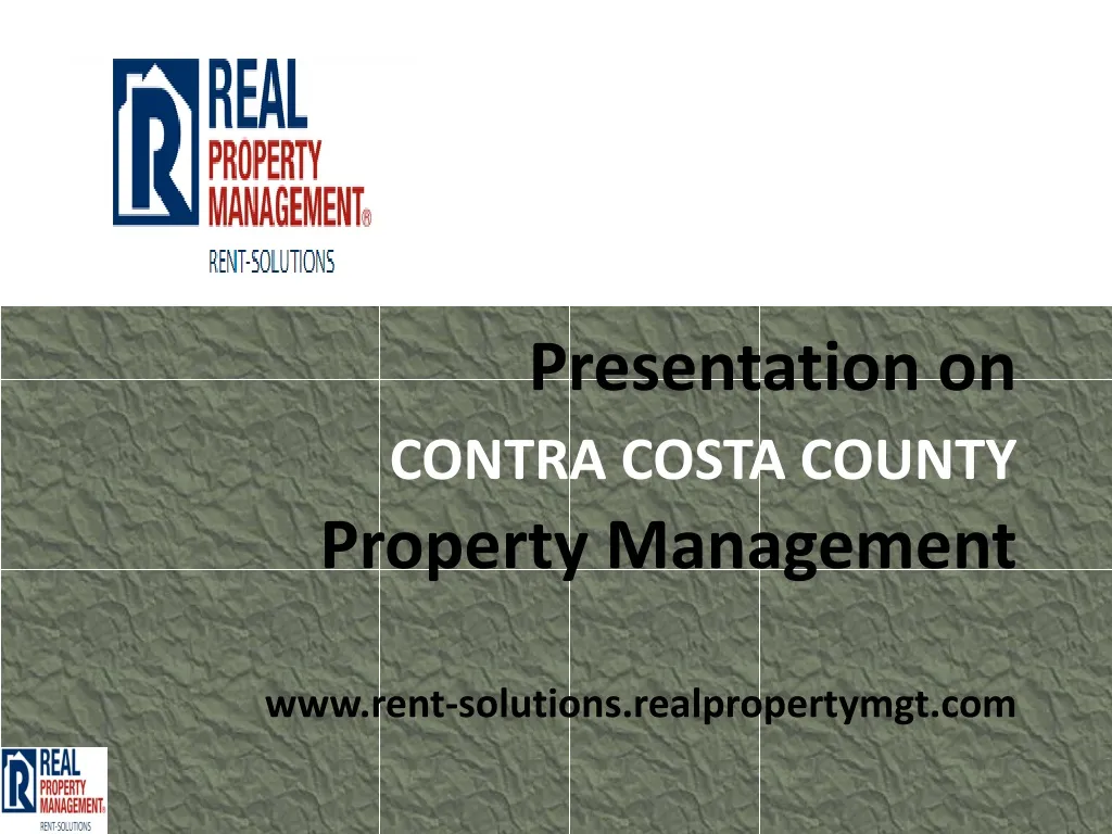 PPT property management concord california PowerPoint Presentation