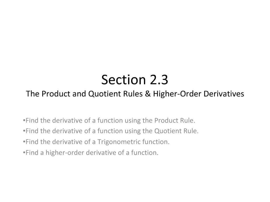 ppt-section-2-3-the-product-and-quotient-rules-higher-order