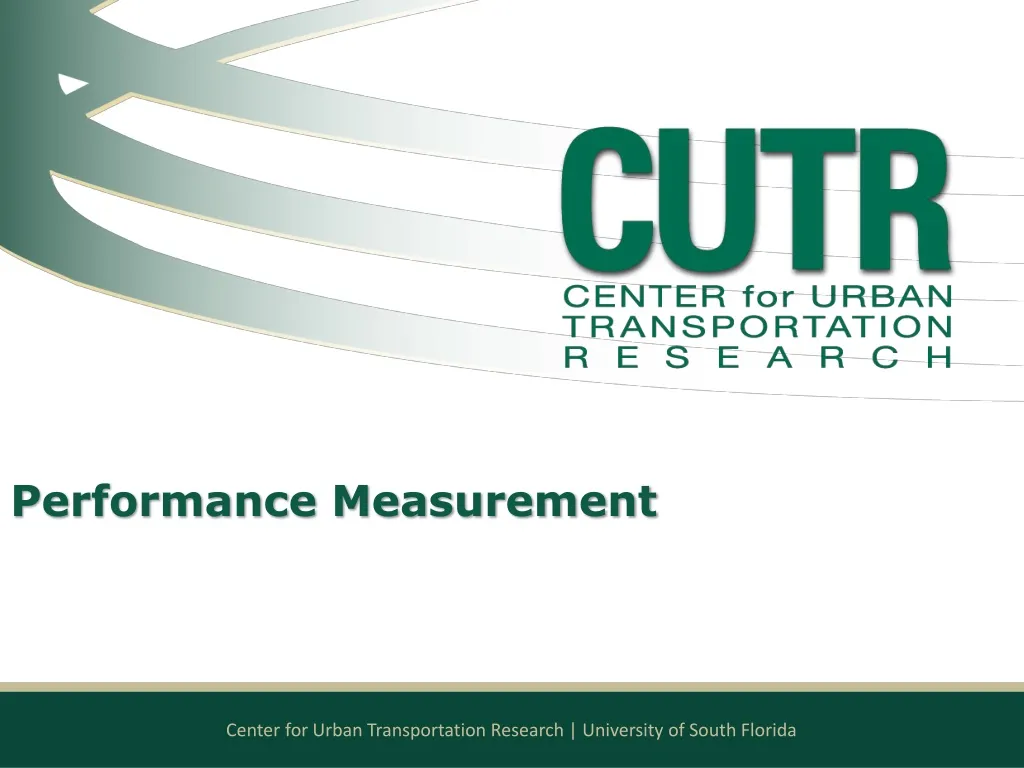 performance measurement n.