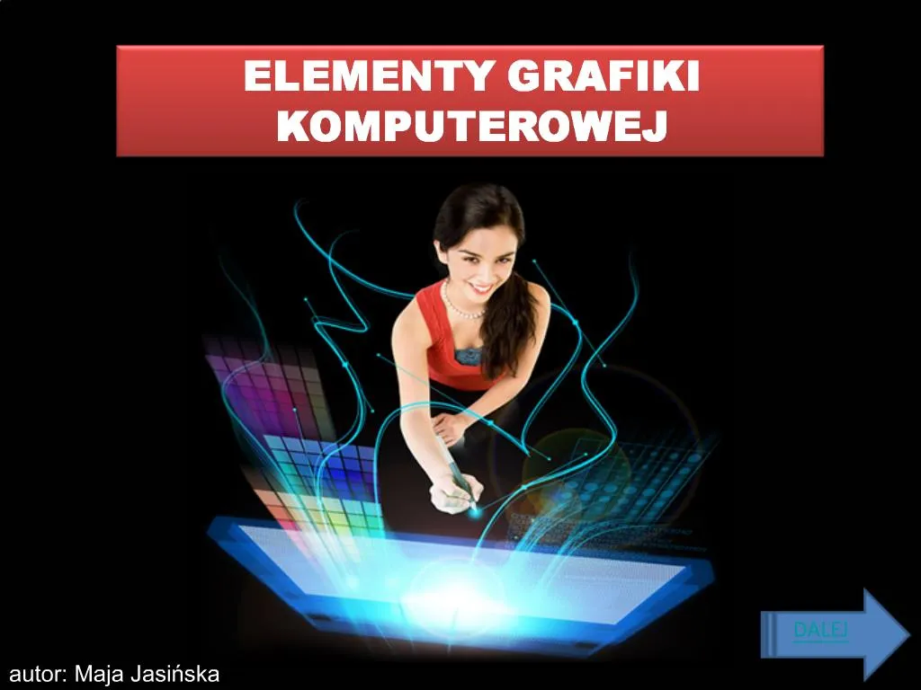 PPT - ELEMENTY GRAFIKI KOMPUTEROWEJ PowerPoint Presentation, Free ...