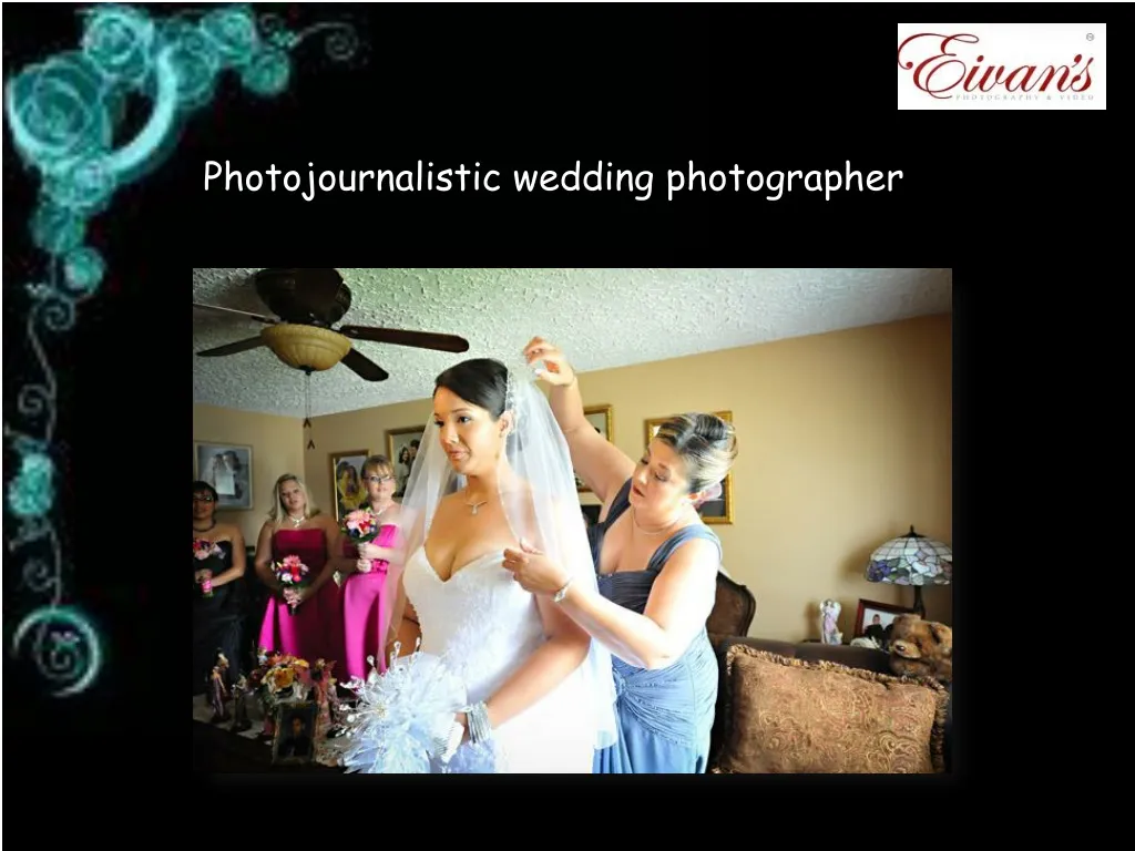 photojournalistic wedding photographer n.