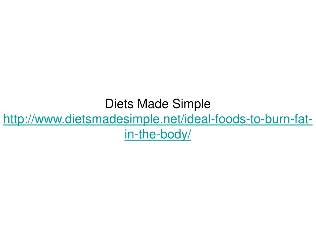 diets made simple http www dietsmadesimple n.
