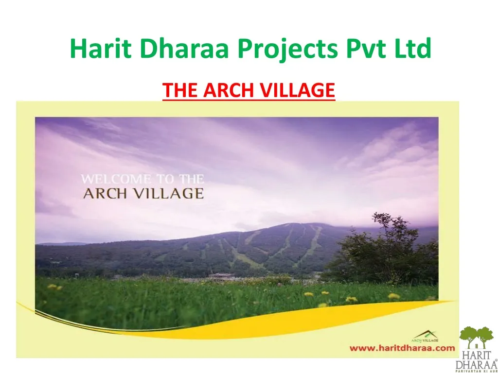 harit dharaa projects pvt ltd n.