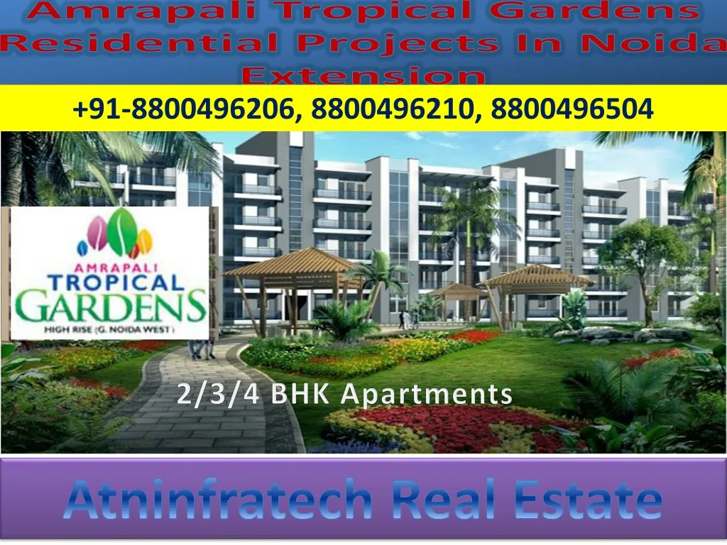 amrapali tropical gardens residential projects n.