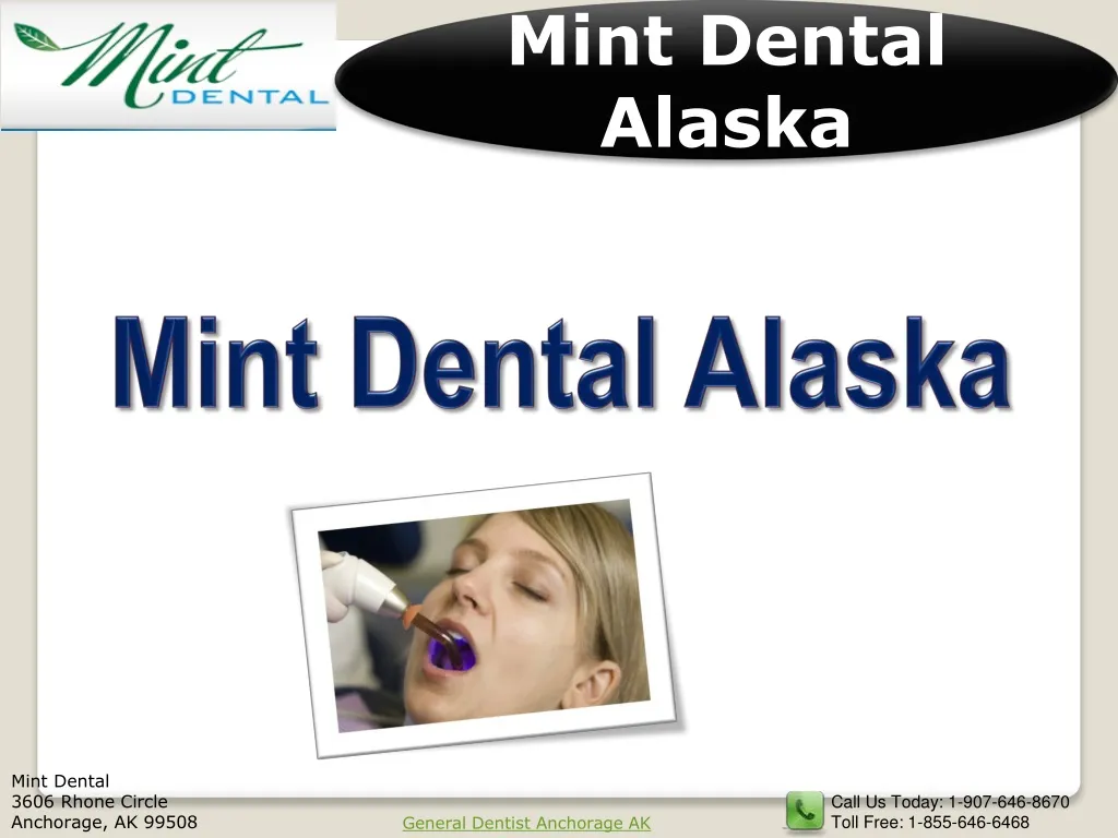 PPT Cosmetic Dentistry in Anchorage Alaska PowerPoint Presentation