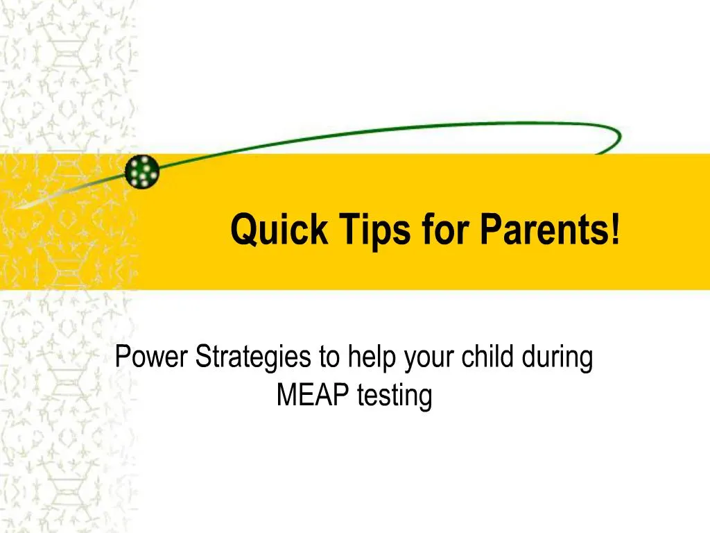 PPT   Quick Tips For Parents PowerPoint Presentation, Free Download