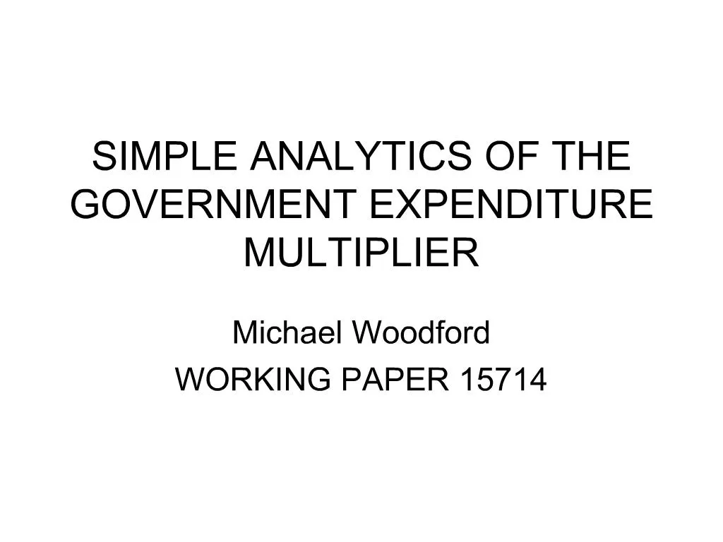 ppt-simple-analytics-of-the-government-expenditure-multiplier