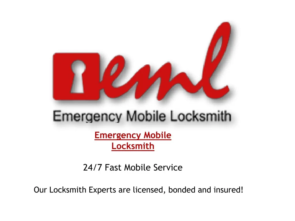 emergency mobile locksmith 24 7 fast mobile service n.