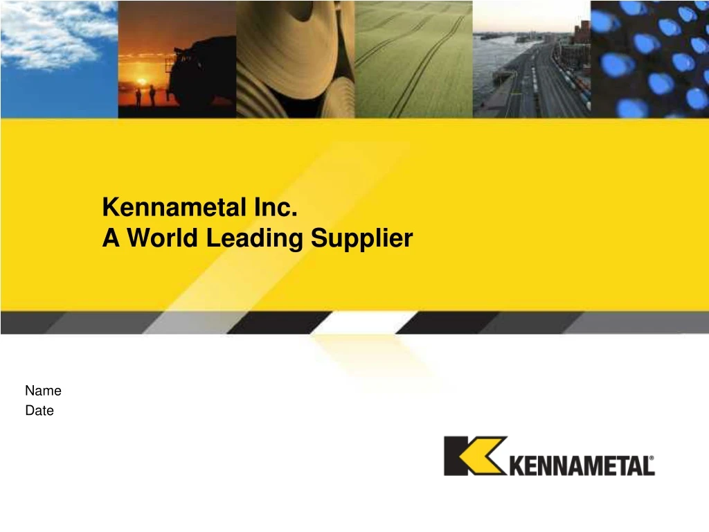 kennametal inc a world leading supplier n.