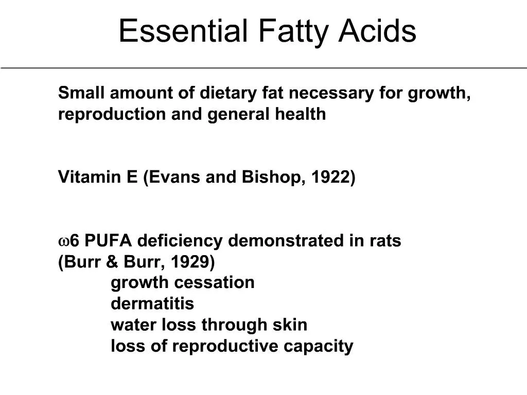 Ppt Essential Fatty Acids Powerpoint Presentation Free Download Id1200409