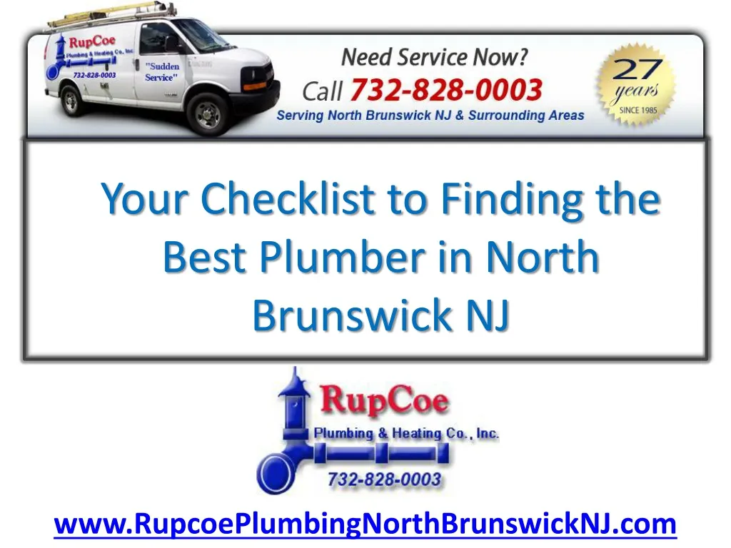 your checklist to finding the best plumber in north brunswick nj n.