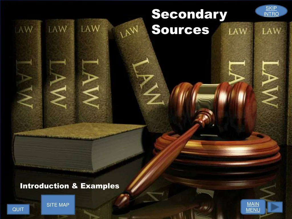 secondary sources n.