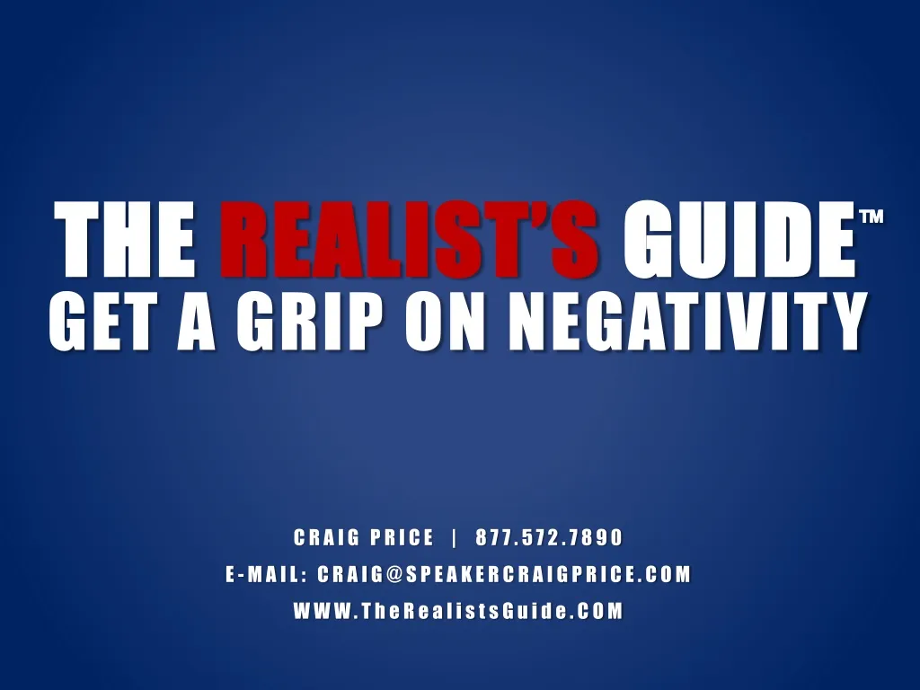 the realist s guide n.