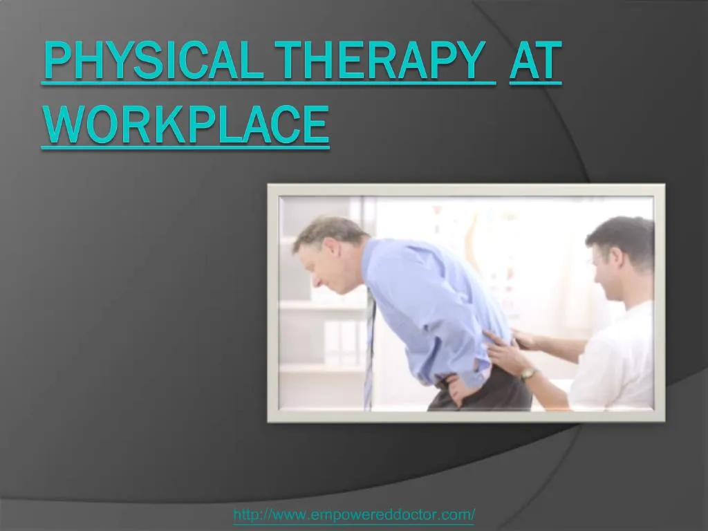 powerpoint presentation on physical therapy