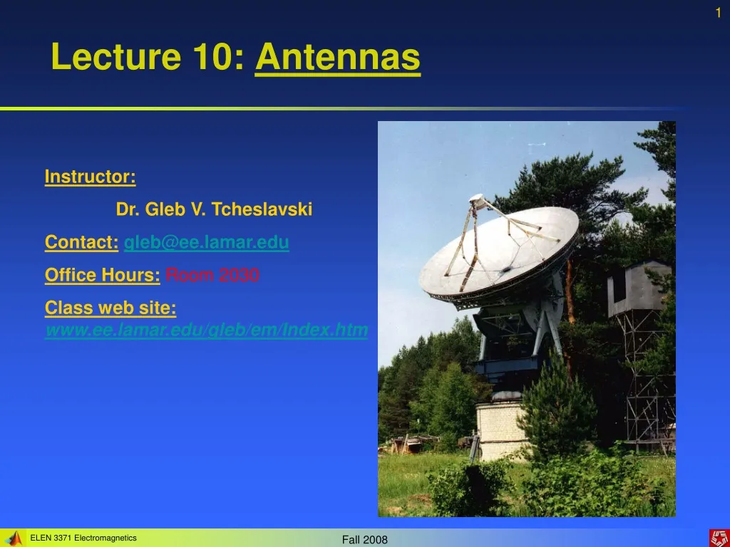 lecture 10 antennas n.