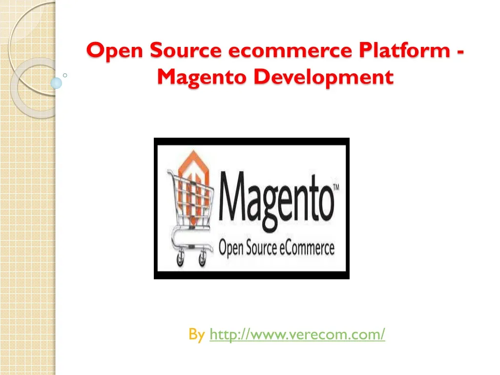 open source ecommerce platform magento development n.