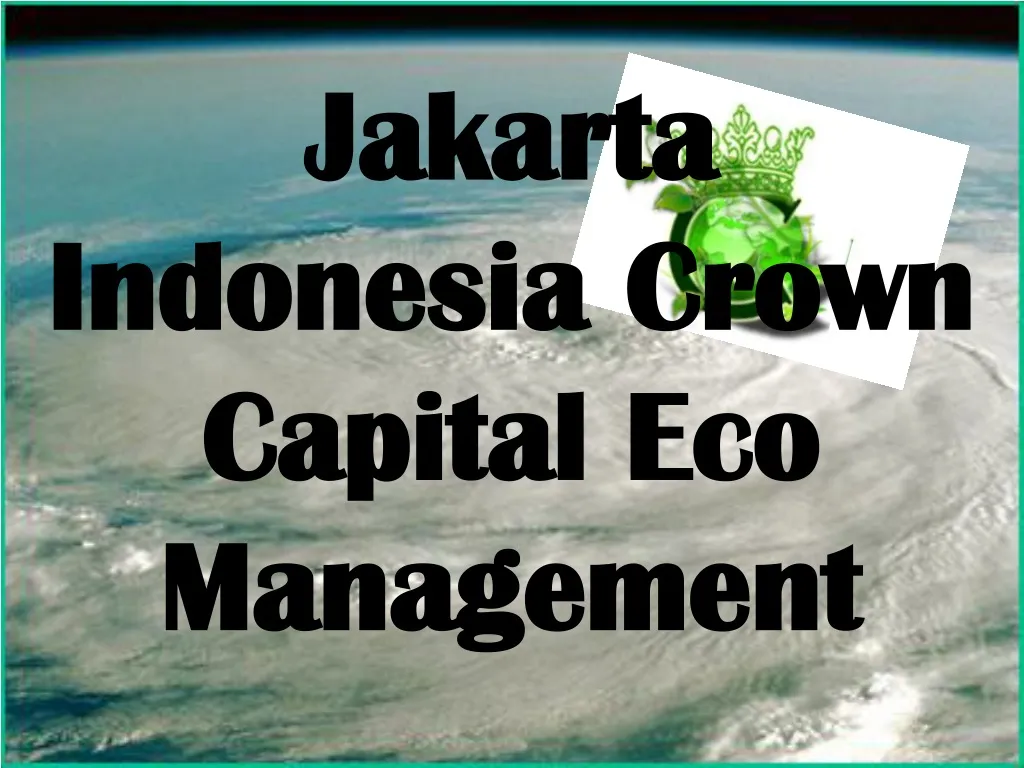 jakarta indonesia crown capital eco management n.