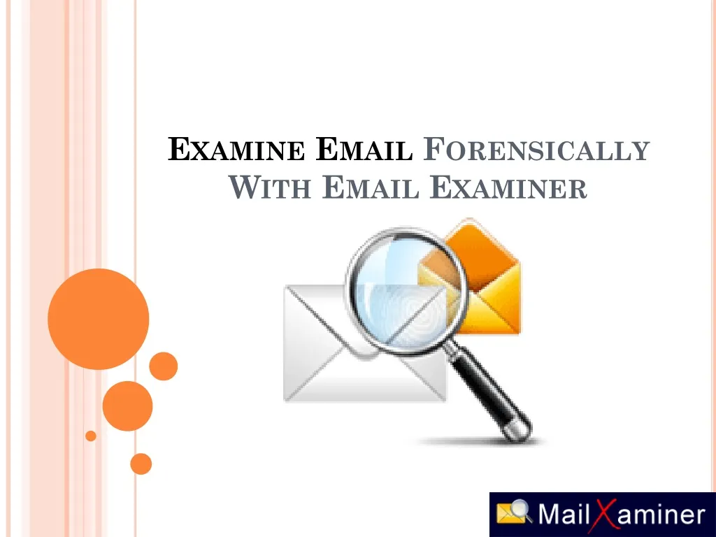 examine email forensically with email examiner n.