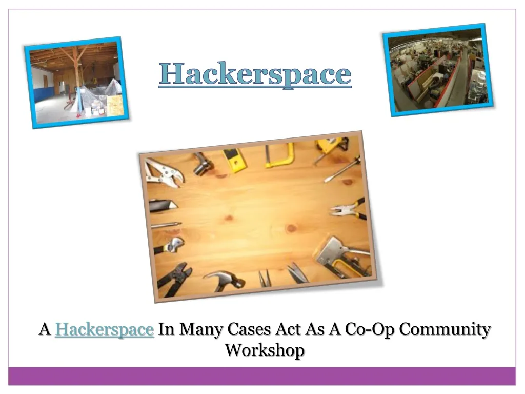 hackerspace n.