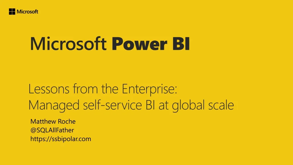 PPT - Microsoft Power BI PowerPoint Presentation, free download - ID ...