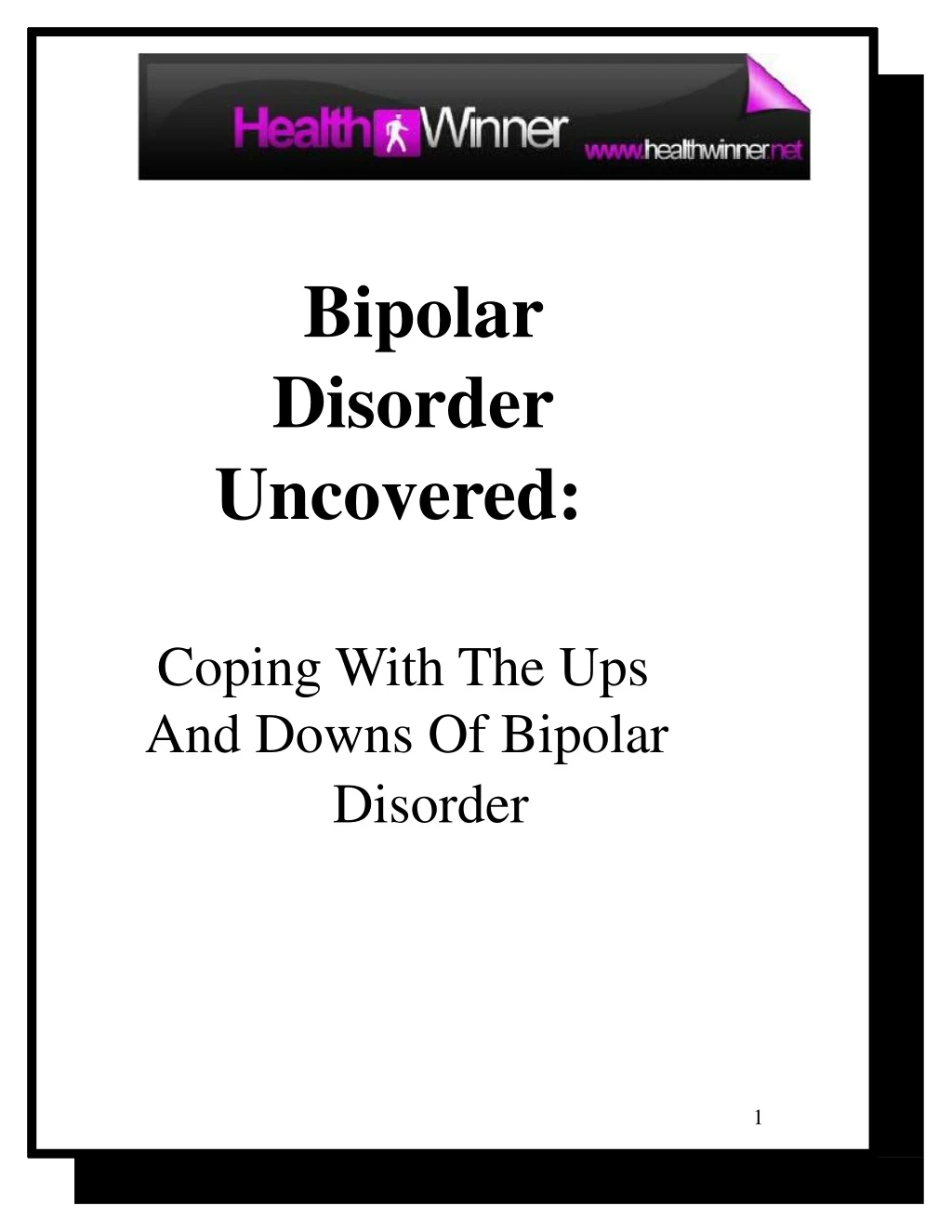 PPT - Bipolar Disorder PowerPoint Presentation, Free Download - ID:123423