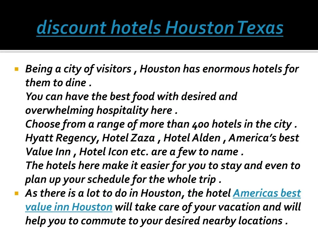 discount hotels houston texas n.