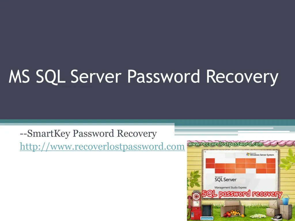 Ppt how to recover sql server password powerpoint presentation free download id 1236957