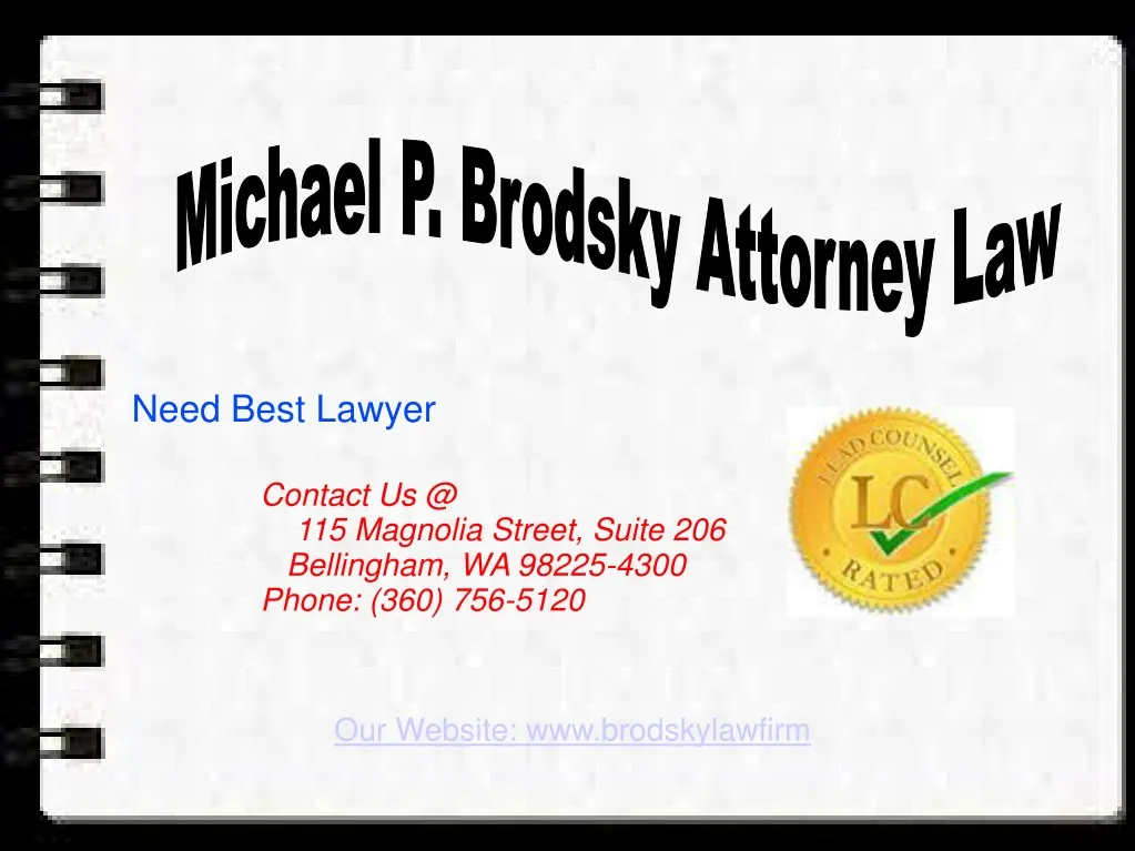 michael p brodsky attorney law n.