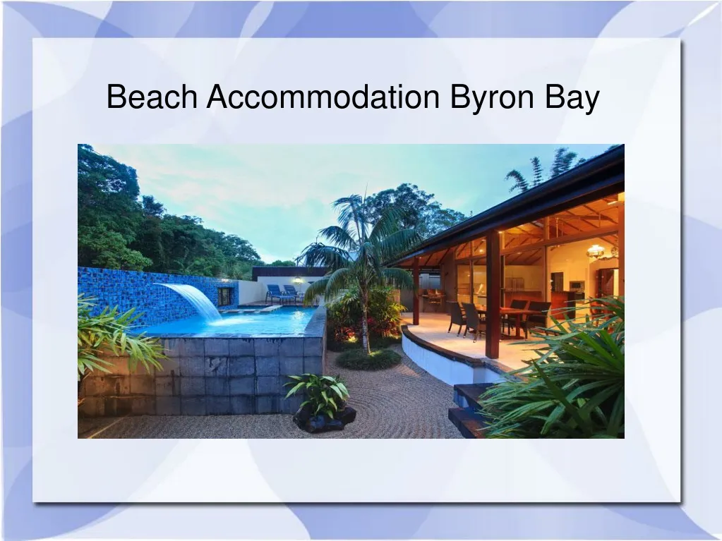 beach accommodation byron bay n.