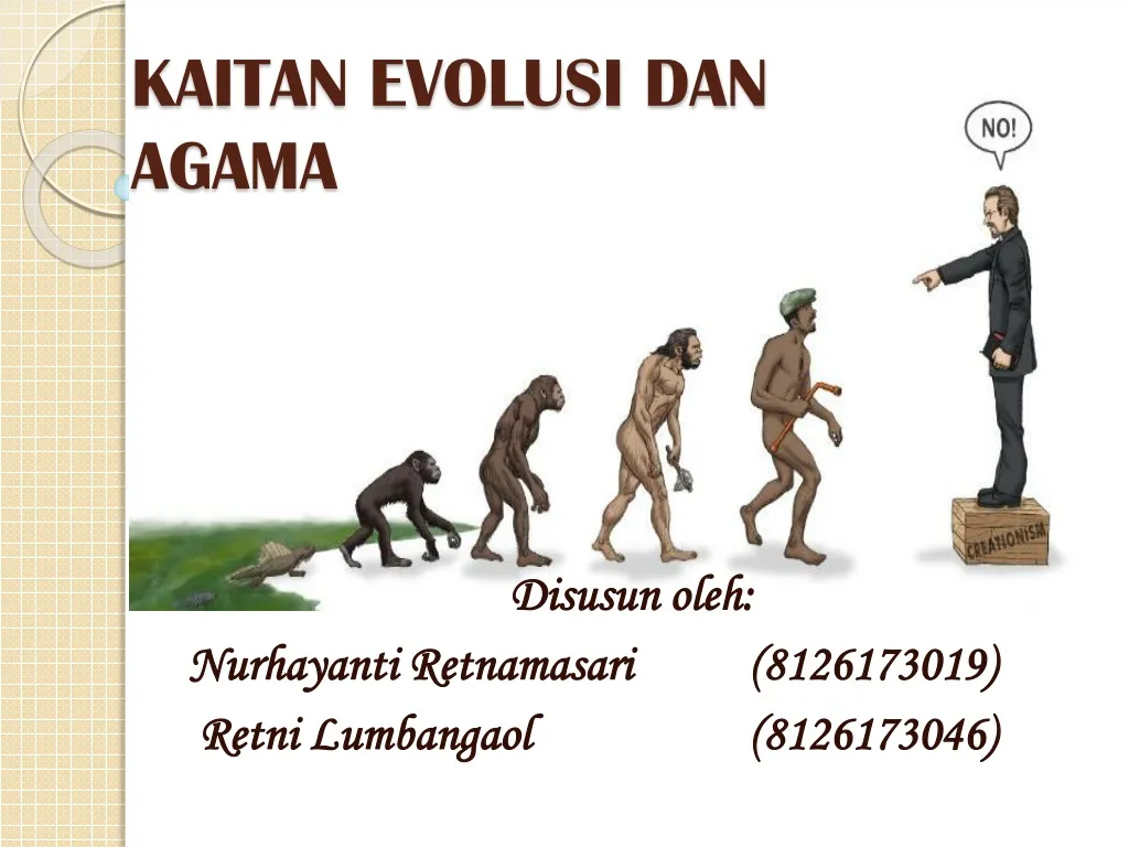 Ppt Kaitan Evolusi Dan Agama Powerpoint Presentation Free Download Id 1249476