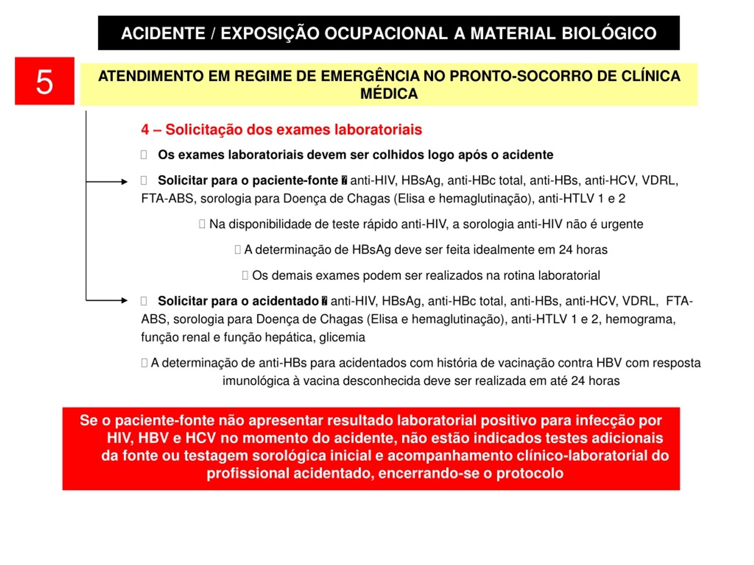 PPT - PROTOCOLO DE ATENDIMENTO A EXPOSIÇÃO OCUPACIONAL A MATERIAL ...