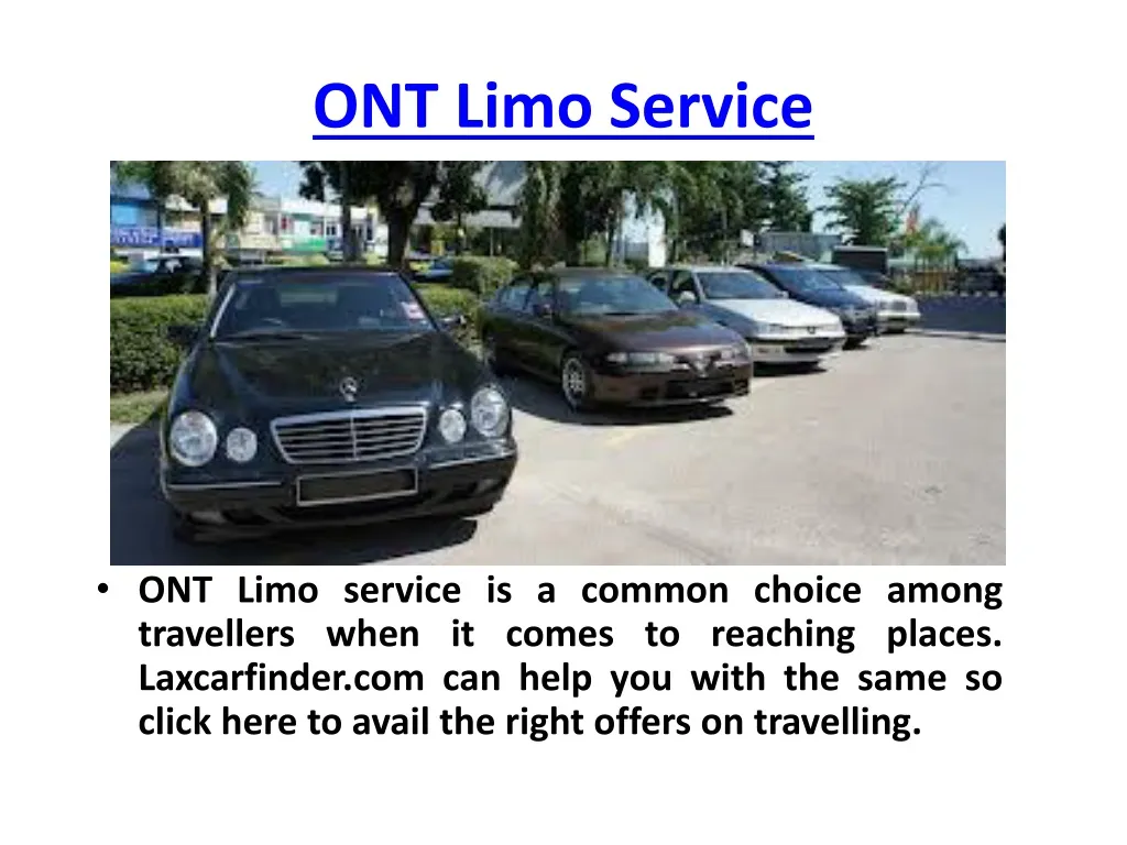 ont limo service n.