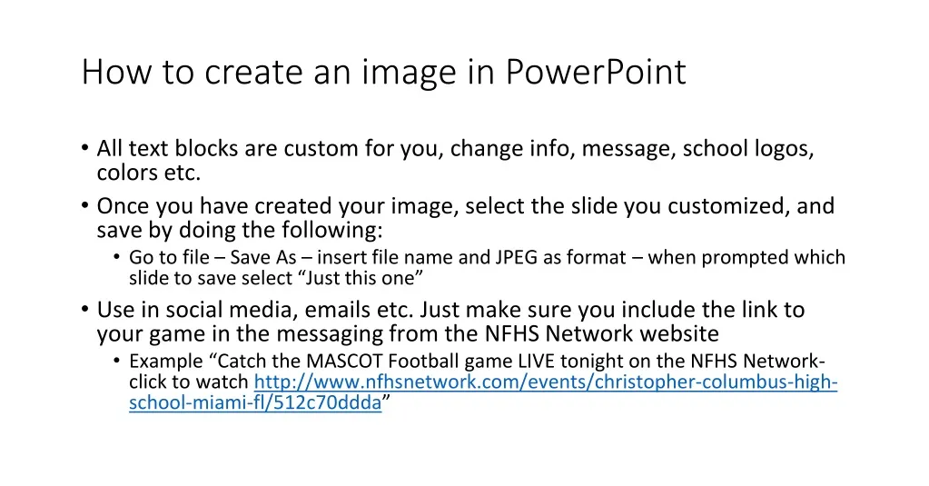 how to create an image in powerpoint n.