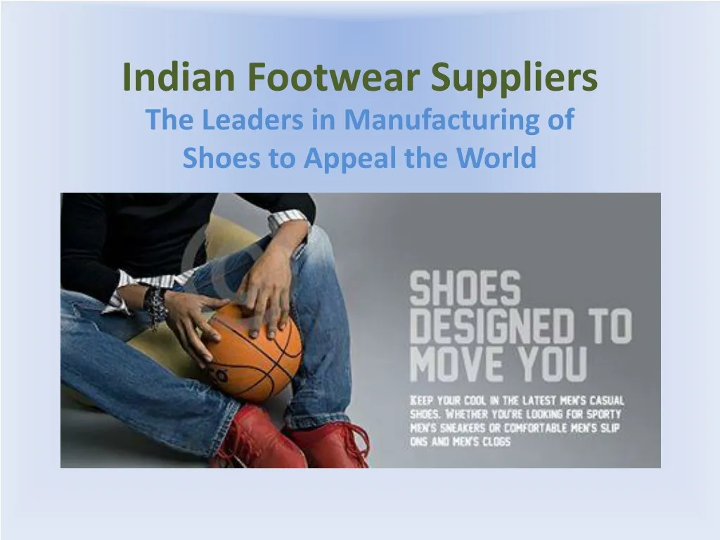 indian footwear suppliers n.